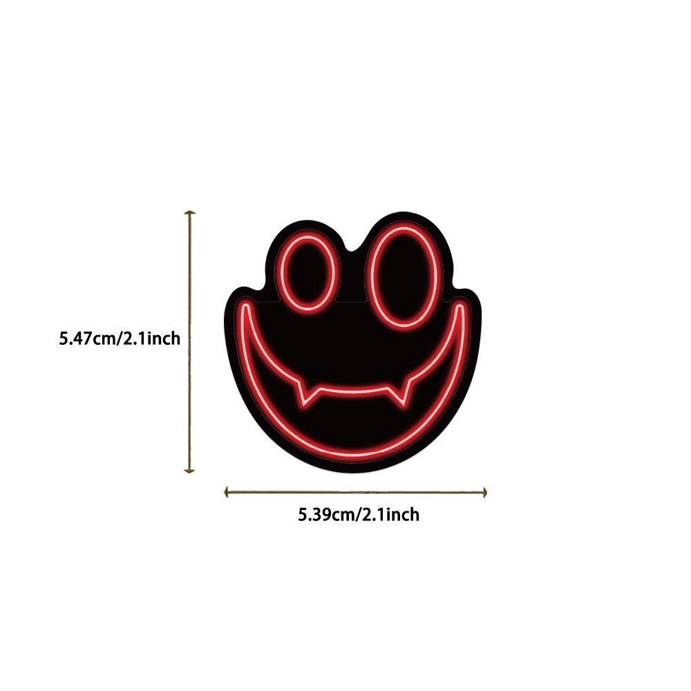 50 cartoon Halloween neon graffiti stickers personality decoration guitar notebook suitcase DIY waterproof cartoon stickers
