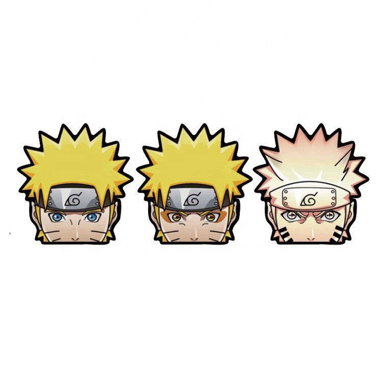 2023 new produce cartoon 3D motion sticker anime lenticular sticker car die cut stickers anime