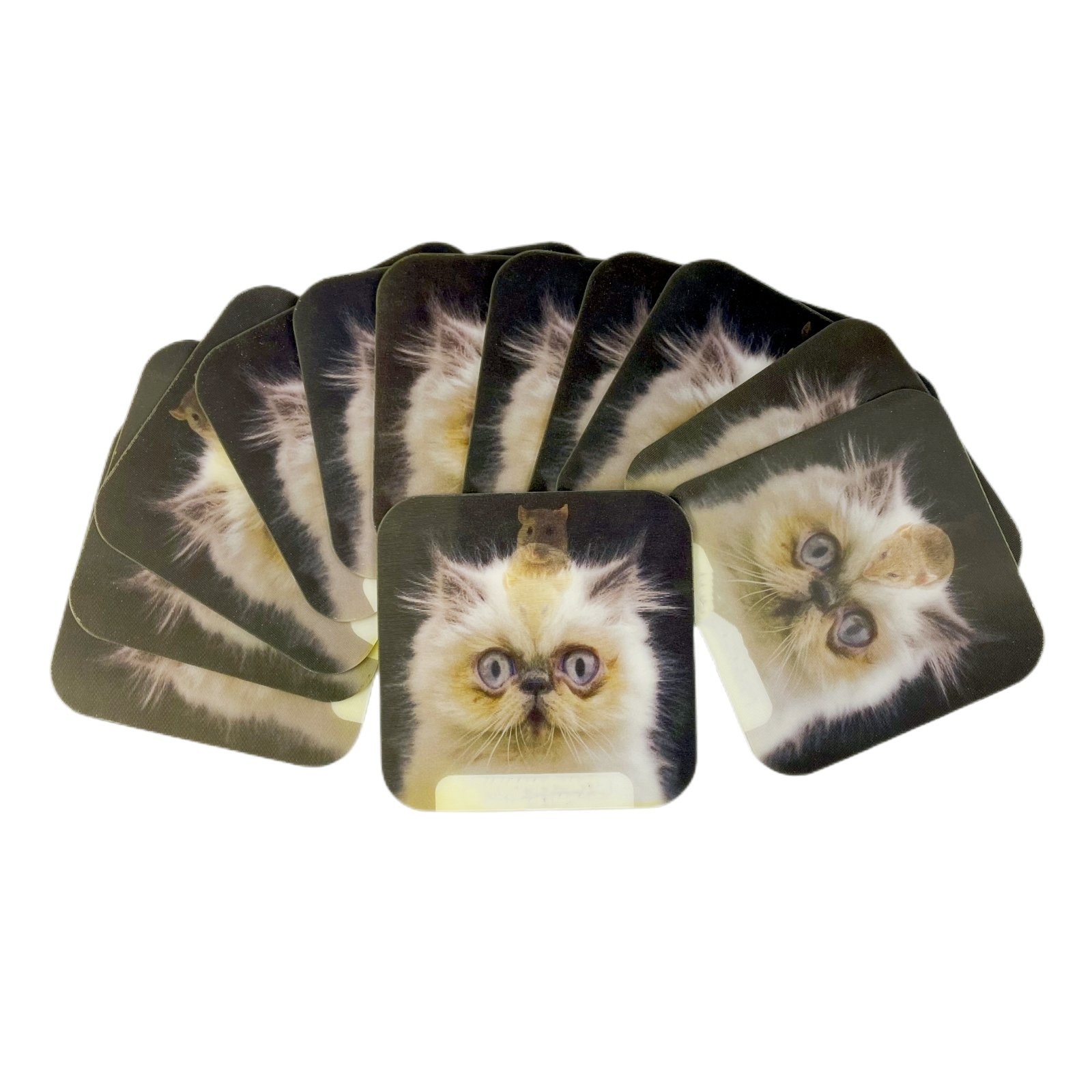 cute novelty 3D lentiuclar custom animation stickers car stickers anime stickers for promotional gifts