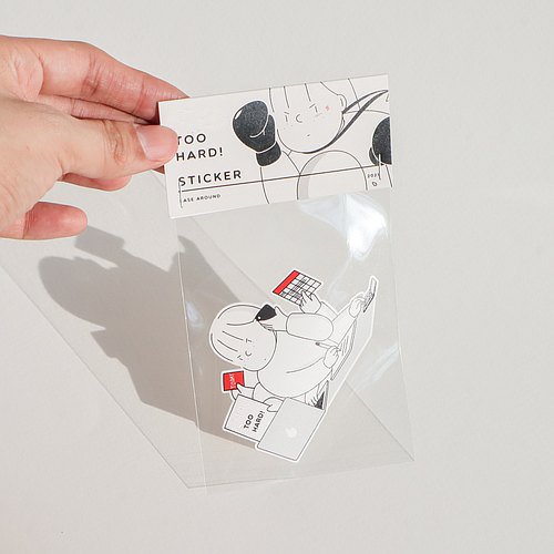 custom design vinyl stickers bulk die cut high quality funny cartoon sticker momo 100 pc per pack korea