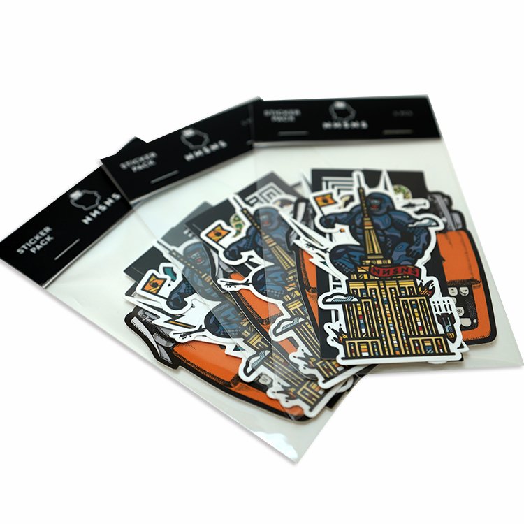 custom design vinyl stickers bulk die cut high quality funny cartoon sticker momo 100 pc per pack korea