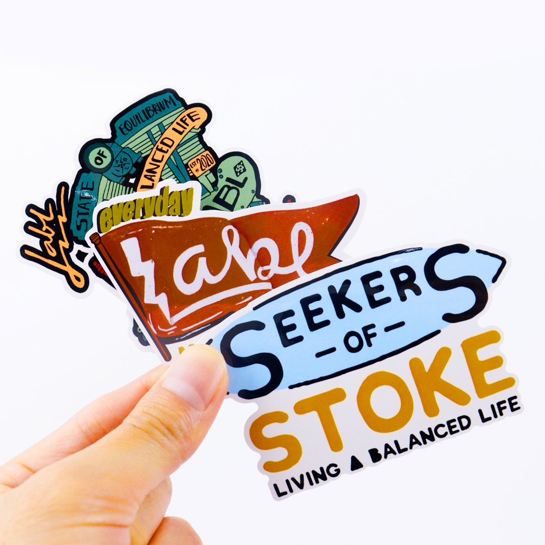 Can Add Logo UV Resist Printed Waterproof Durable Vinyl PVC Decorative Die Cut Custom Cute Cartoon Logo Sticker Custom Stickers
