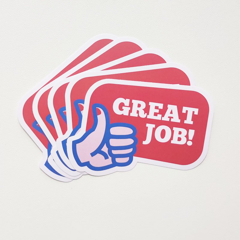 Custom Adhesive Vinyl Waterproof Stickers Die Cut Logo Label Cartoon Sticker