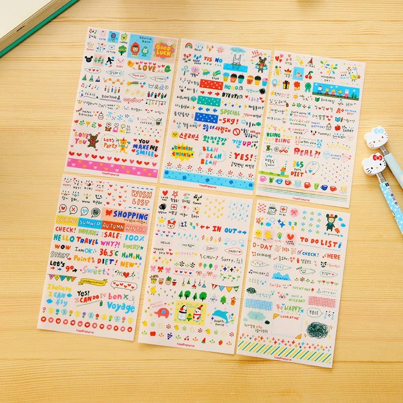 Custom Cute Cartoon Sticker Custom Crystal Company Logo Stickers Wholesale Custom Decorative Clear Stickers