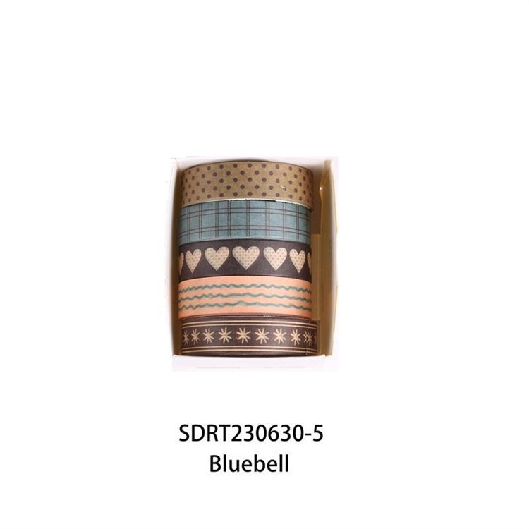 Washi tape vintage 5 rolls /box stickers for kids cartoon sticker vintage washi tape set