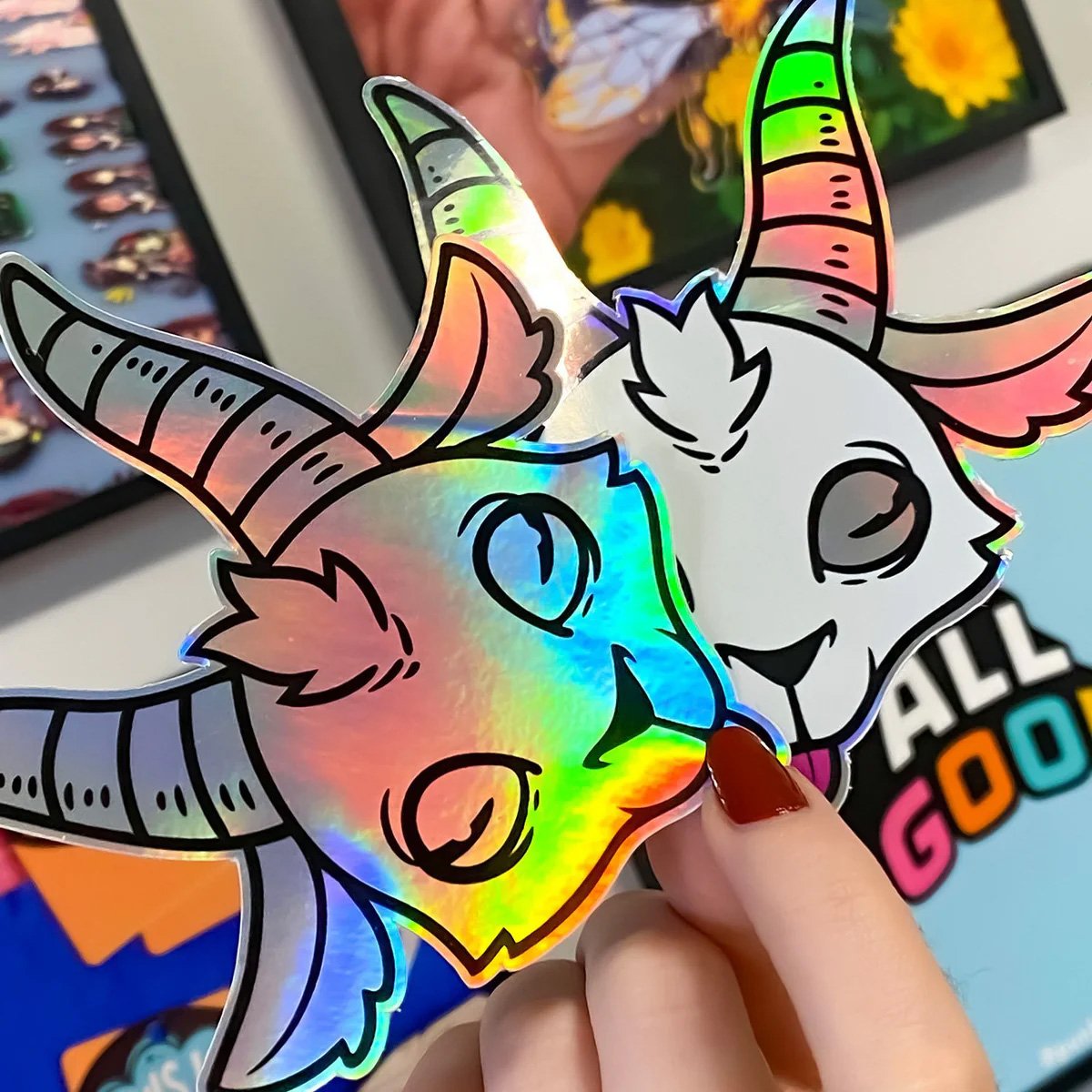 Custom Design Printing Logo Label Shiny Die Cutting sticker Sheet Self Adhesive Waterproof Vinyl Die Cut sticker For Promotion