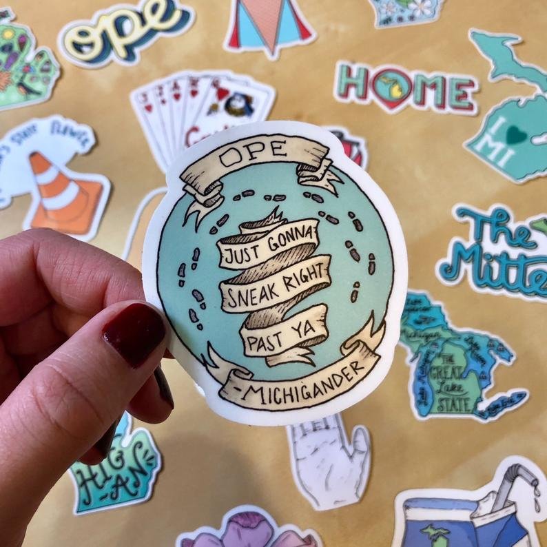 Laptop waterproof adhesive stickers pvc maker label laser uv printed printing die cut vinyl sticker custom logo stickers cartoon