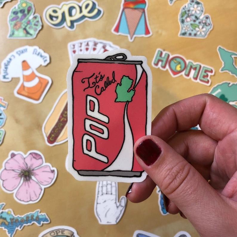 Laptop waterproof adhesive stickers pvc maker label laser uv printed printing die cut vinyl sticker custom logo stickers cartoon