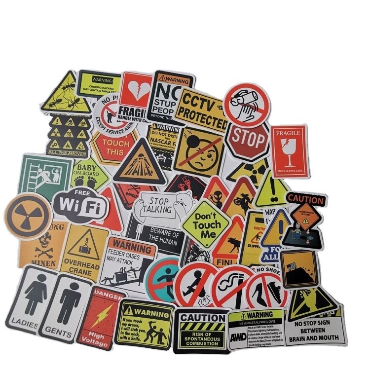 Vinyl Logo Design Stickers Custom Die Cut, Self Adhesive Waterporrf PVC Die Cut Custom Stickers
