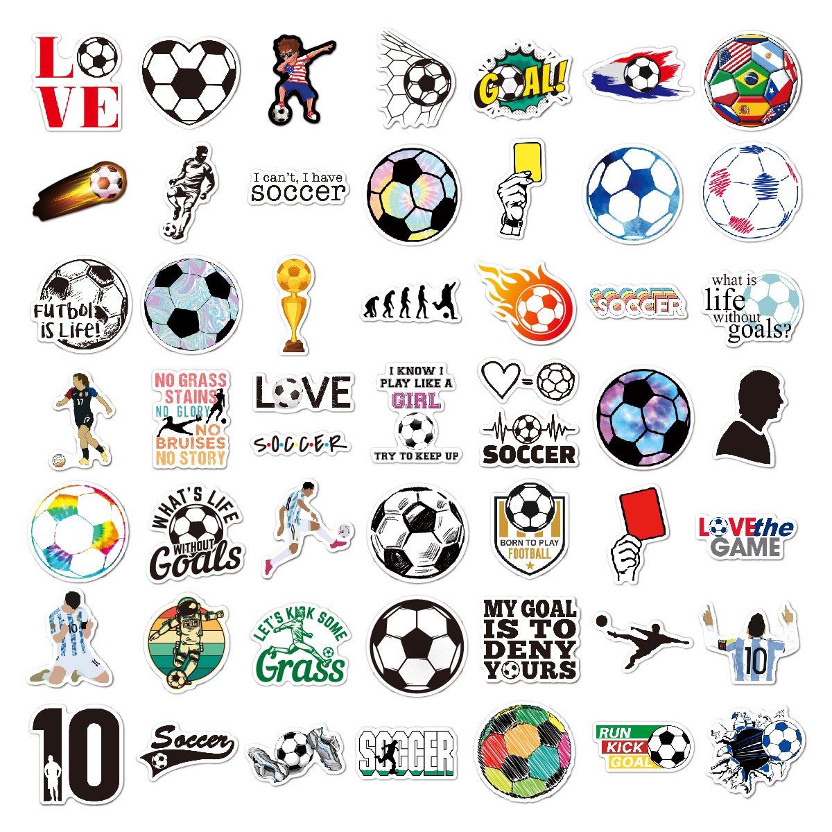 High Quality PVC Water-Proof Cartoon Monster Decorative Sticker UV Printed for Laptop Fridge Water Cup