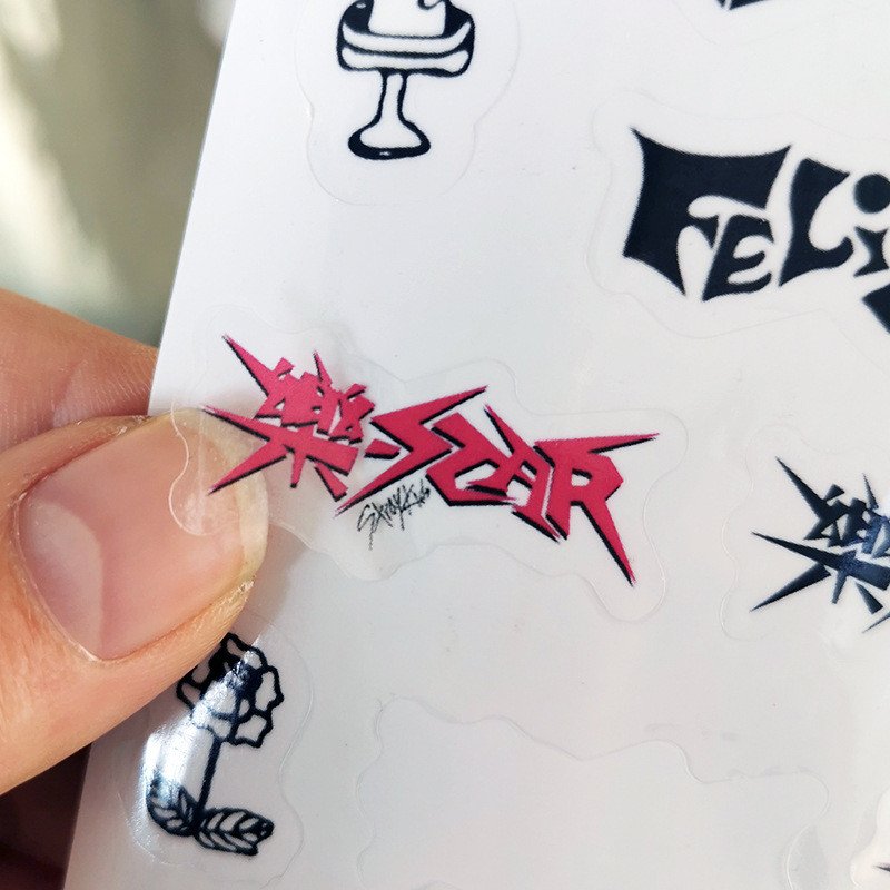 New Kpop Straykids Wholesale Cup Computer Stickers 5-STAR Cartoon Custom Decals Decorative Sticker Books 10*12cm