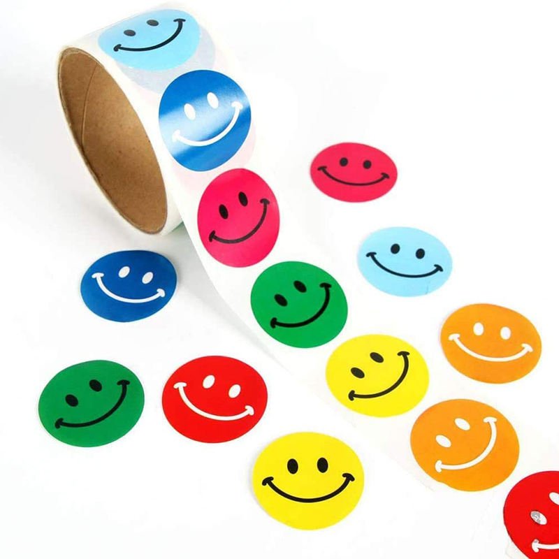 Custom Multi-style Adhesive Vinyl Waterproof Die Cut Stickers Labels For School Stationery Cartoon Stickers Sheets Logo Label