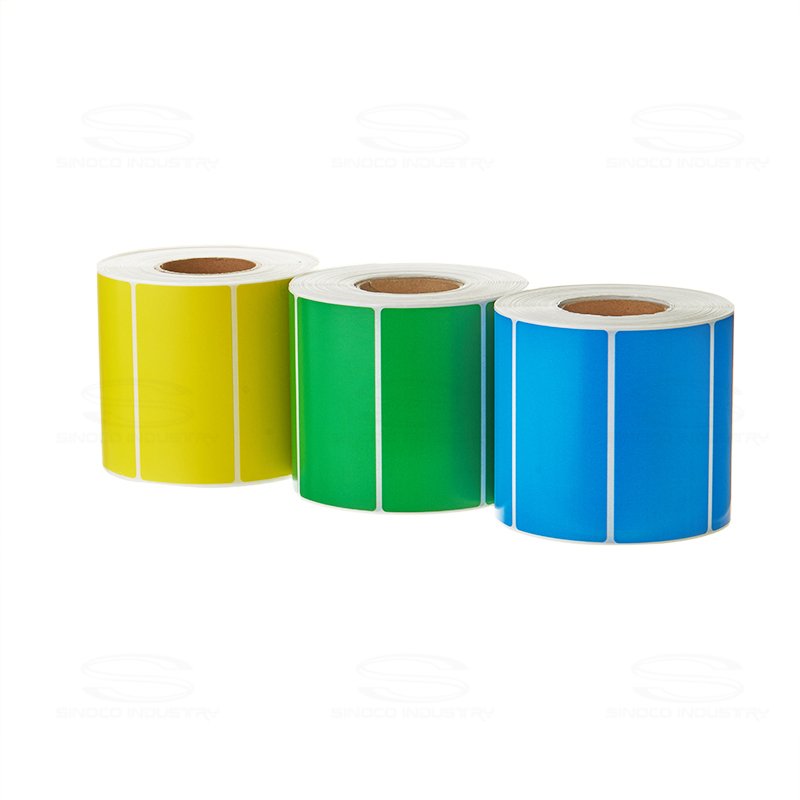 Premium Quality Supermarket Good Price 4''x 6'' 500 Lables/roll Blank Stickers Direct Thermal Label