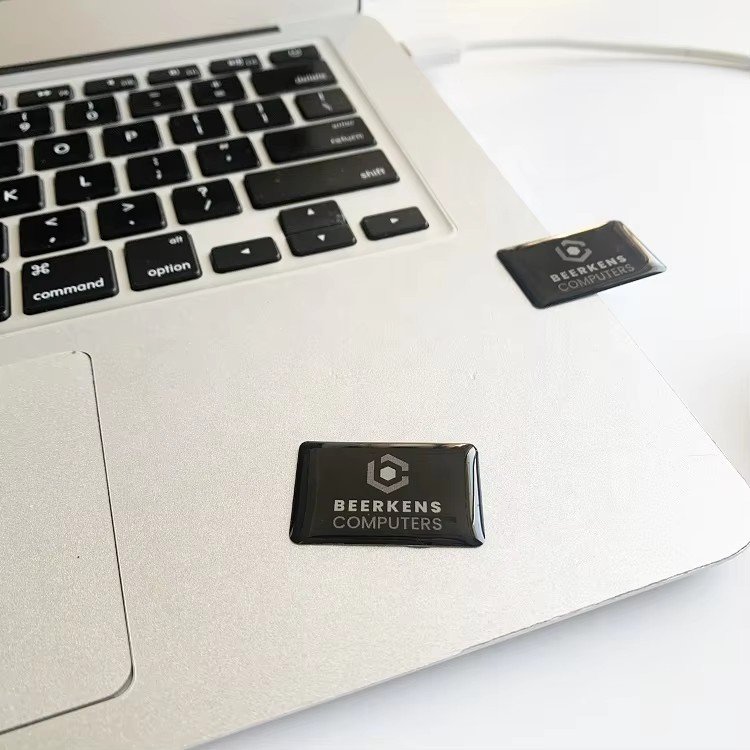 Personalized Waterproof 3D Domed Resin Custom Vinyl Gel Epoxy Sticker