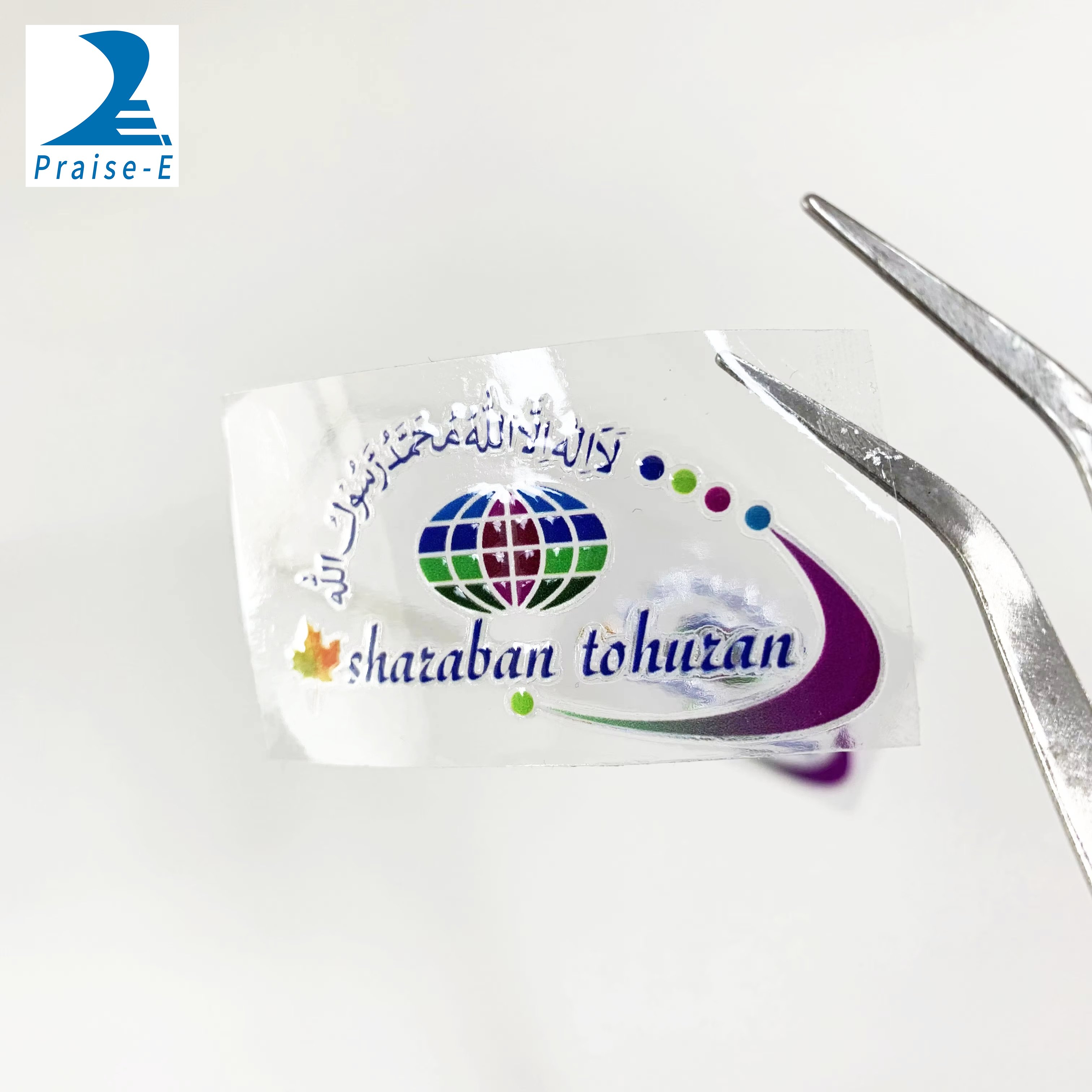 3d stickers custom logo, UV transfer stickers custom printing waterproof pressure sensitive stickers color printing