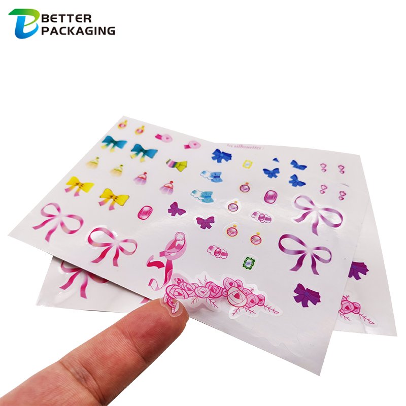 Custom Stickers Autocollant Etiquetas Anime Kawaii for Kids Kpop Children Cartoon Labels Maker Print Logo Die Cut Sheet Stickers