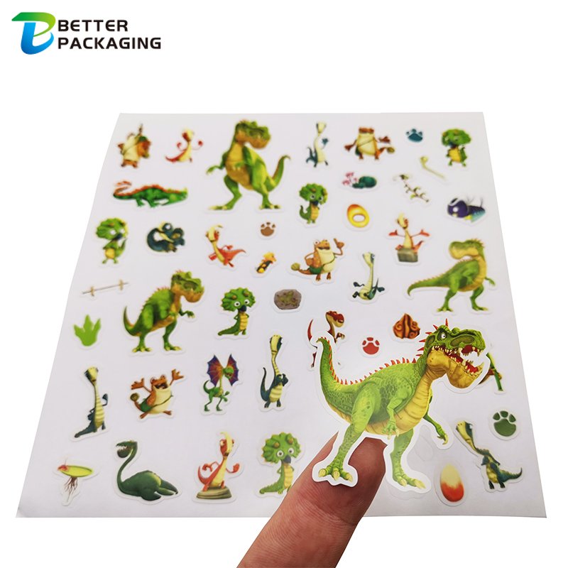 Custom Stickers Autocollant Etiquetas Anime Kawaii for Kids Kpop Children Cartoon Labels Maker Print Logo Die Cut Sheet Stickers