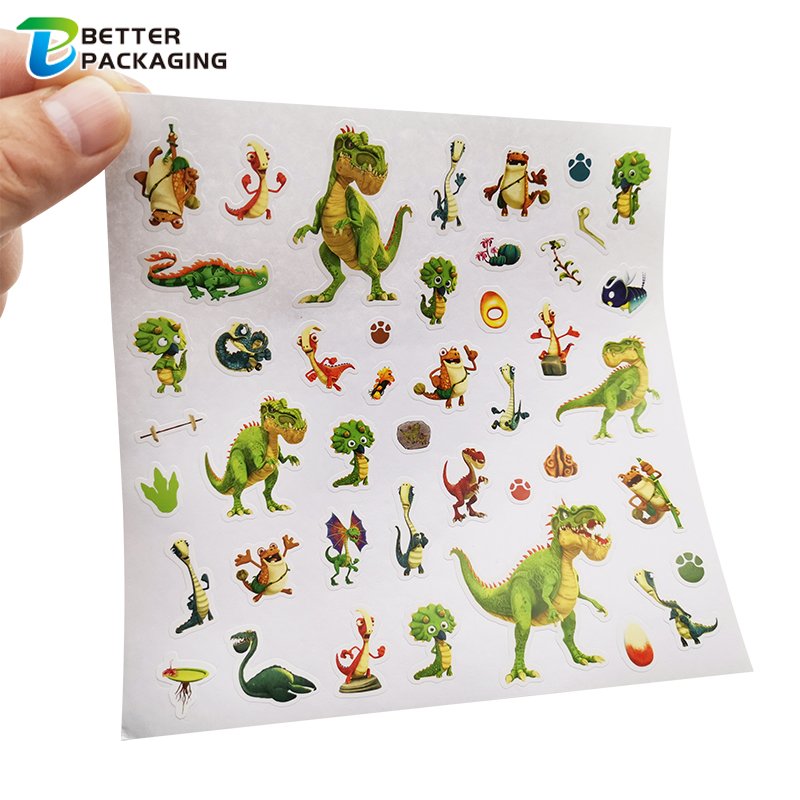 Custom Stickers Autocollant Etiquetas Anime Kawaii for Kids Kpop Children Cartoon Labels Maker Print Logo Die Cut Sheet Stickers