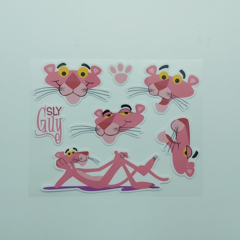 Wholesale Adhesive Custom Die Cut Vinyl TPE Stickers Custom UV Proof Cute Design Cartoon Sticker
