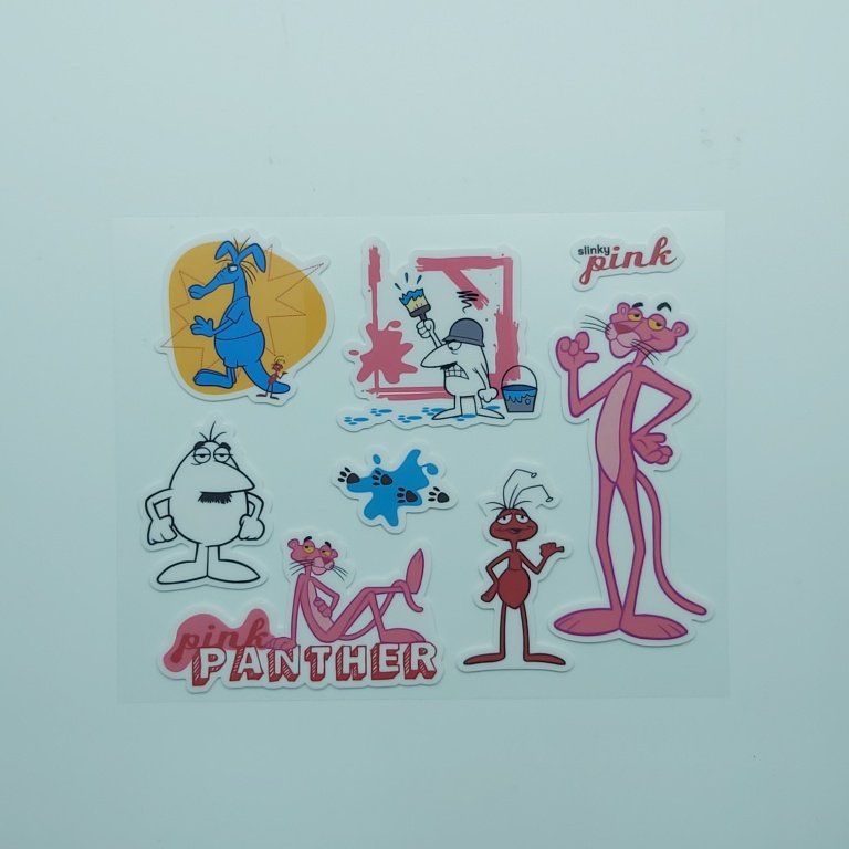 Wholesale Adhesive Custom Die Cut Vinyl TPE Stickers Custom UV Proof Cute Design Cartoon Sticker
