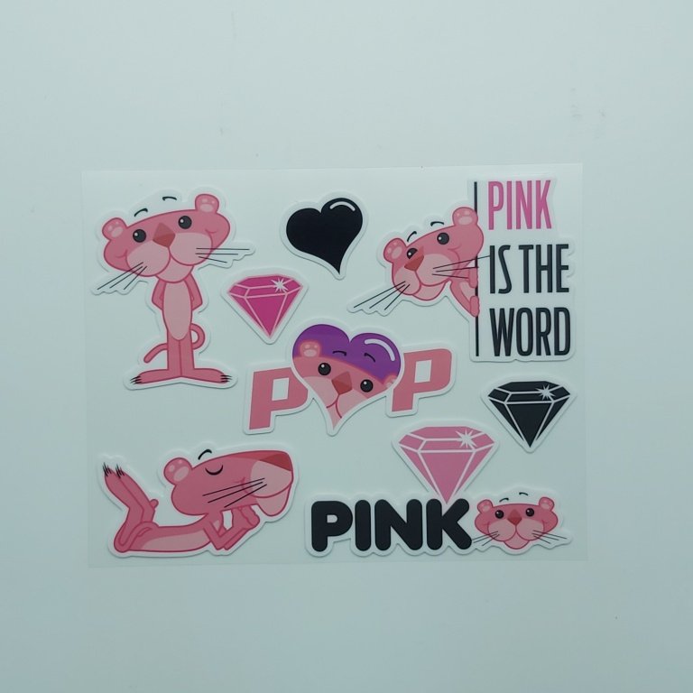 Wholesale Adhesive Custom Die Cut Vinyl TPE Stickers Custom UV Proof Cute Design Cartoon Sticker