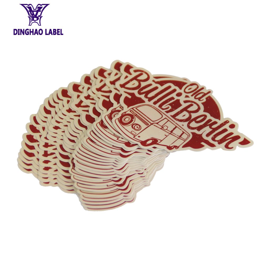 Custom Waterproof Printing Logo PVC Label Shiny Die Cut Reflective Rainbow Glitter Hologram Holographic Vinyl Cartoon Sticker