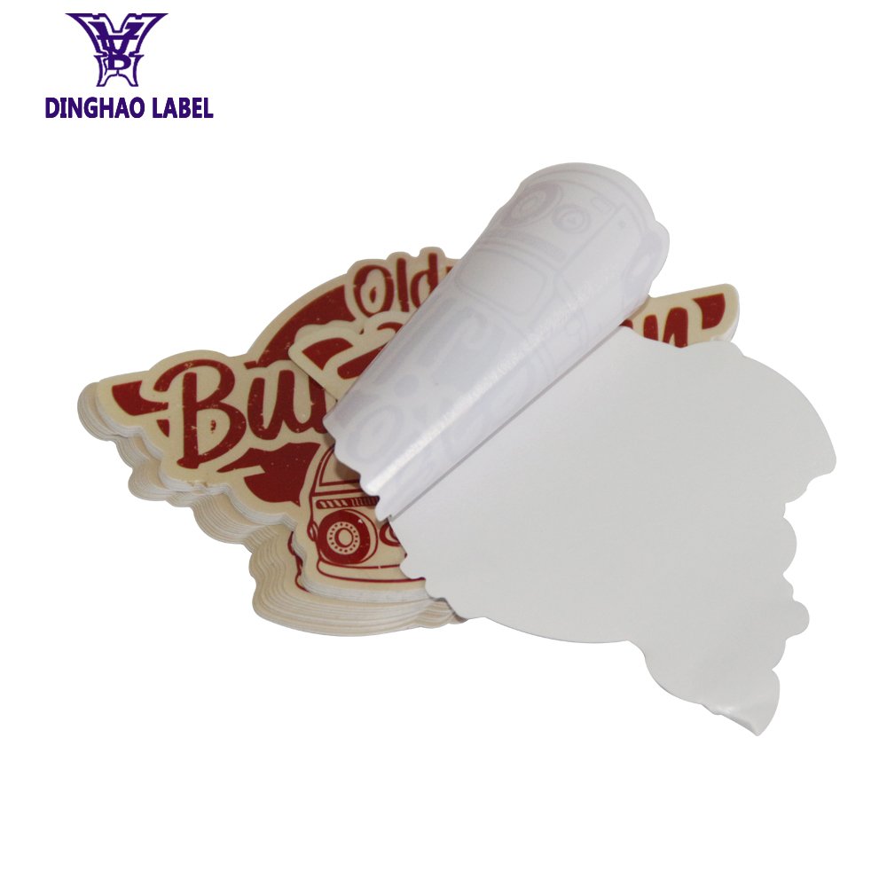 Custom Waterproof Printing Logo PVC Label Shiny Die Cut Reflective Rainbow Glitter Hologram Holographic Vinyl Cartoon Sticker