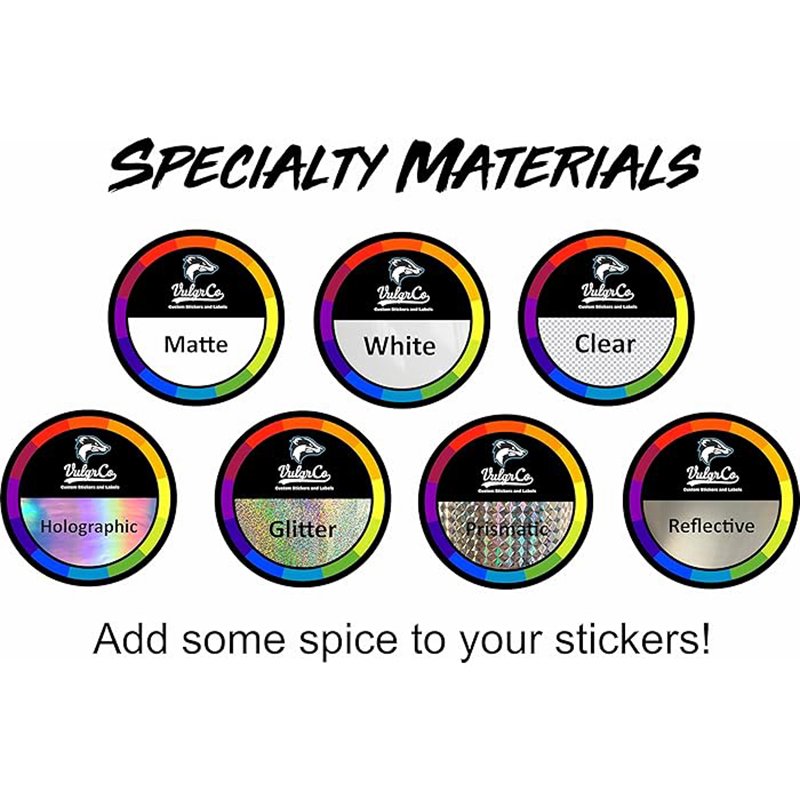 Custom Die Cut Vinyl Stickers Printing, Adhesive Waterproof PVC Label Company Logo Design Holographic Cartoon Stickers