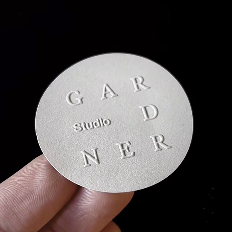Custom 3D Sticker Label Rose Gold Foil Embossed Texture Paper Self-Adhesive Stickers Candle Perfume Seal Sticker