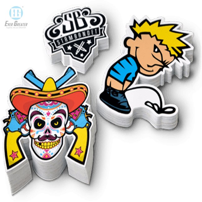 Custom Paper Cartoon Package for Small Business Printable Sticker Glossy Vinyl Sticker