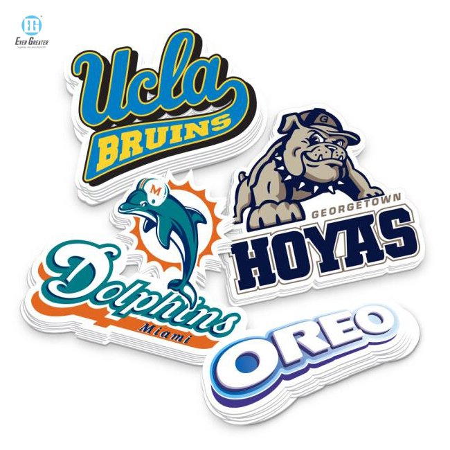 Custom Paper Cartoon Package for Small Business Printable Sticker Glossy Vinyl Sticker