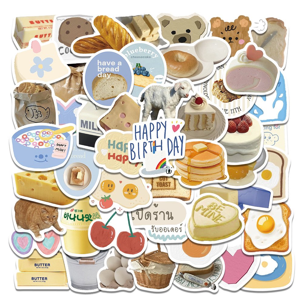 Wholesale Custom logo Waterproof Cartoon Sticker Packs For Advertising Promotion Use Pack Stickers Die Cut Pvc Vinyl Stickers