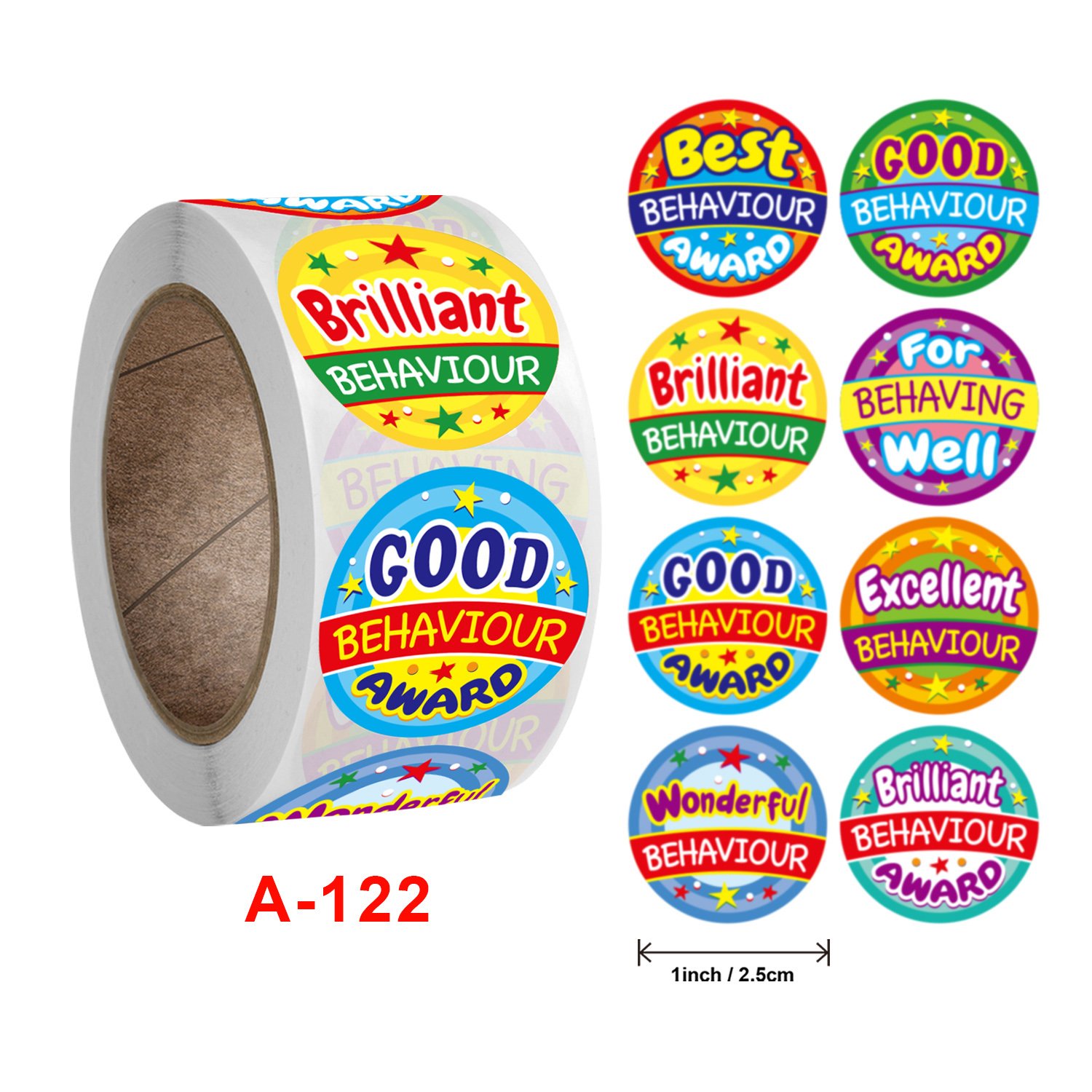Factory direct sales cute rewards cartoon animal stickers children's encouragement customized stickers