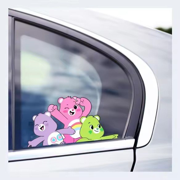 Anime car stickers waterproof decal car windshield cartoon decoration transfer sticker