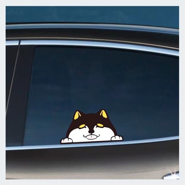 Anime car stickers waterproof decal car windshield cartoon decoration transfer sticker