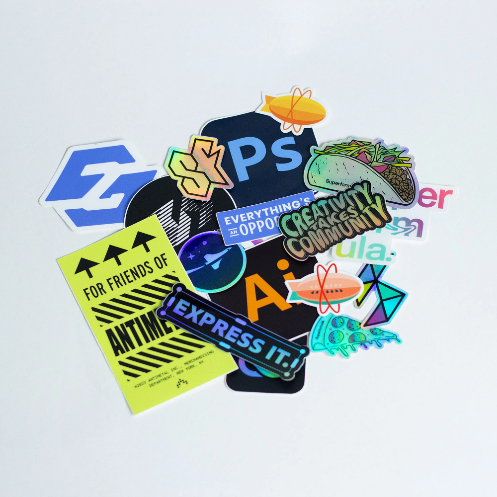 Custom printed waterproof cartoon sticker Adhesive Vinyl Stickers Individual Die Cut Label for Promotion