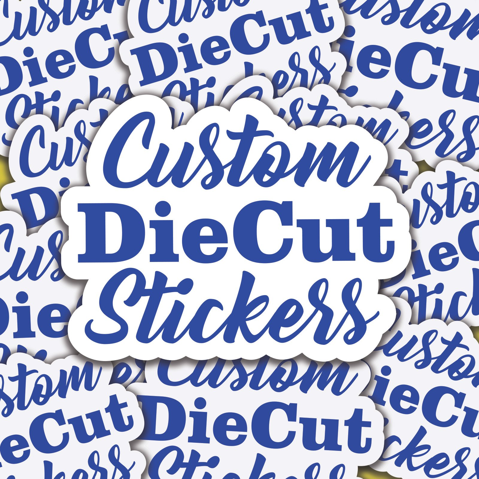 Custom printed waterproof cartoon sticker Adhesive Vinyl Stickers Individual Die Cut Label for Promotion