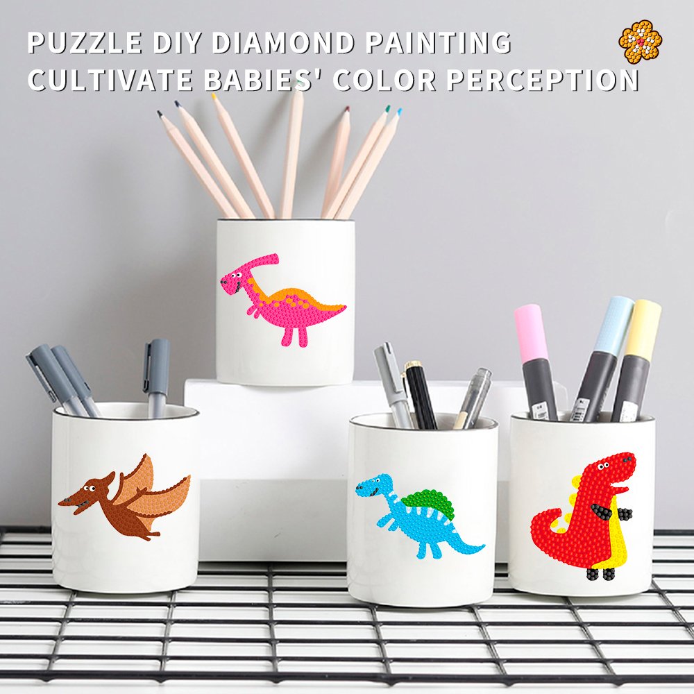 Wholesale children's diamond painting set 5D DIY diamond set by digital painting, handmade stickers, children's handicrafts