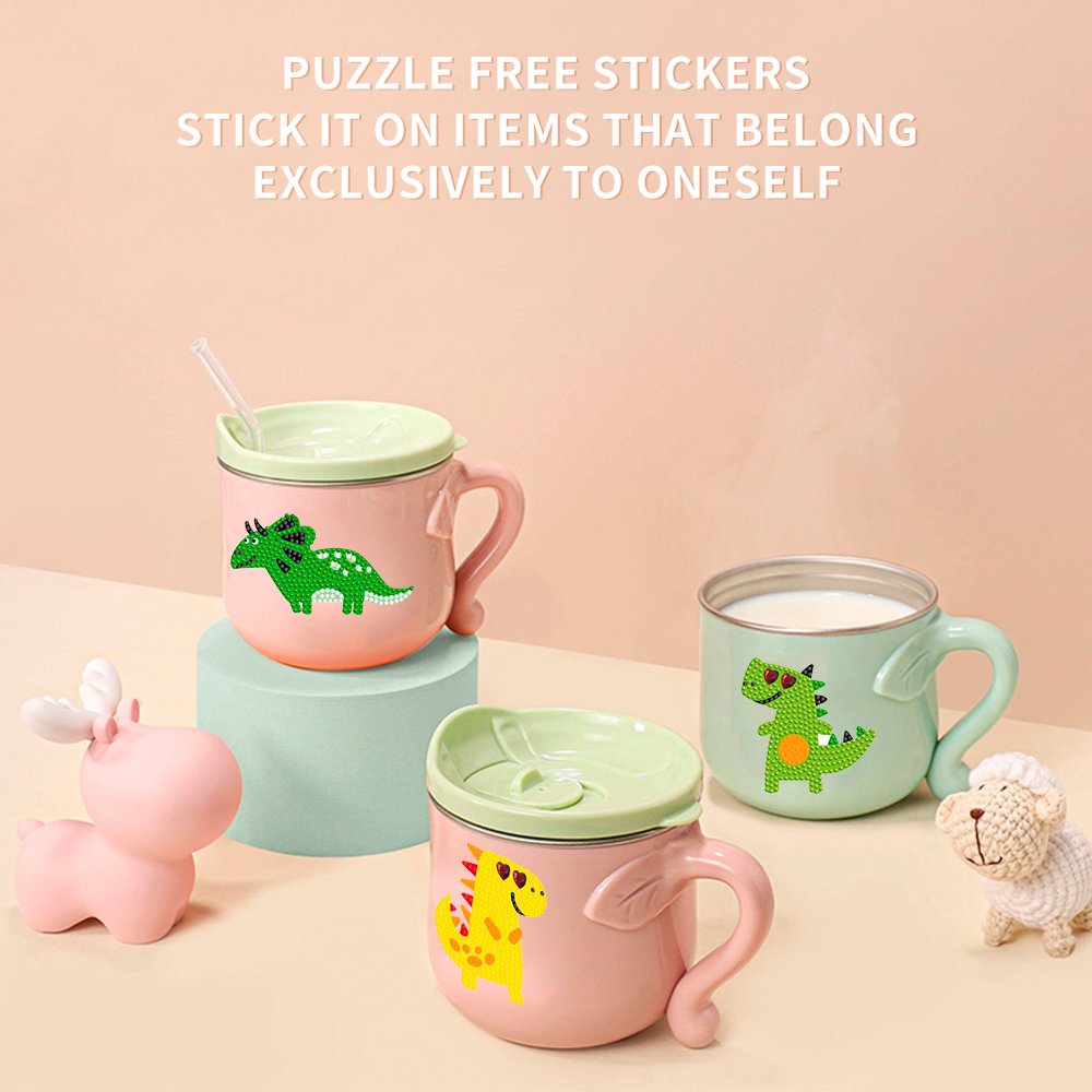 Wholesale children's diamond painting set 5D DIY diamond set by digital painting, handmade stickers, children's handicrafts