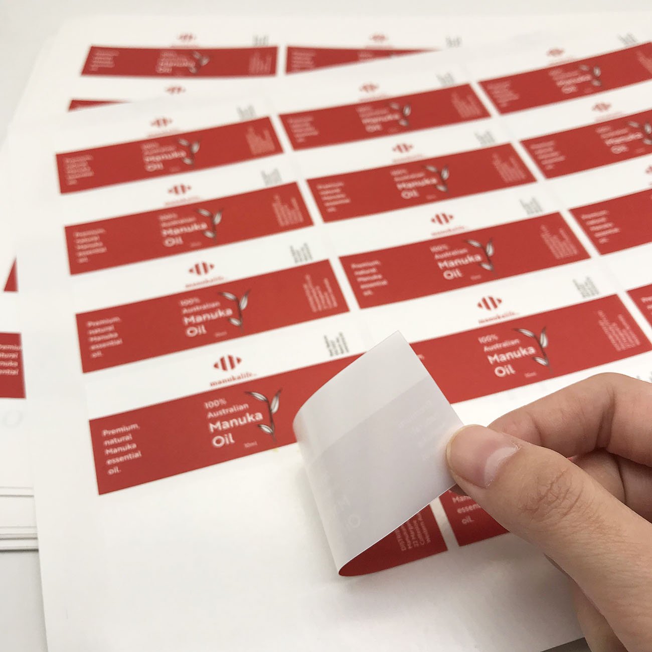 Customized Printing Labels fro Jar Sticker Custom Adhesive Food Labels