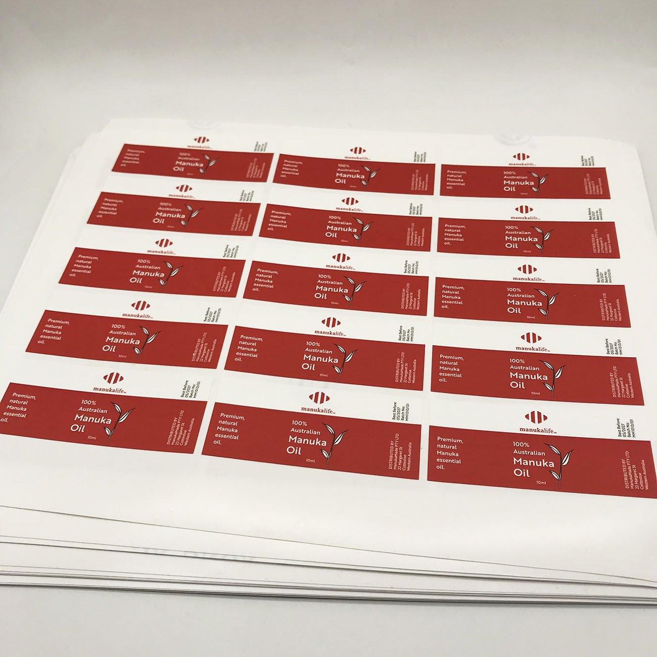 Customized Printing Labels fro Jar Sticker Custom Adhesive Food Labels