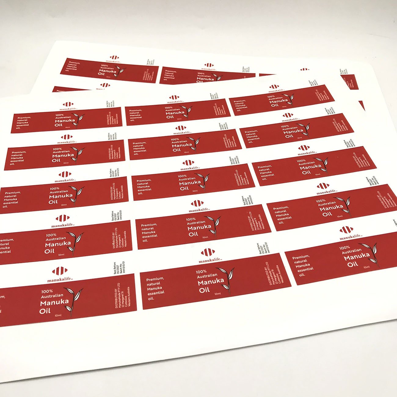 Customized Printing Labels fro Jar Sticker Custom Adhesive Food Labels