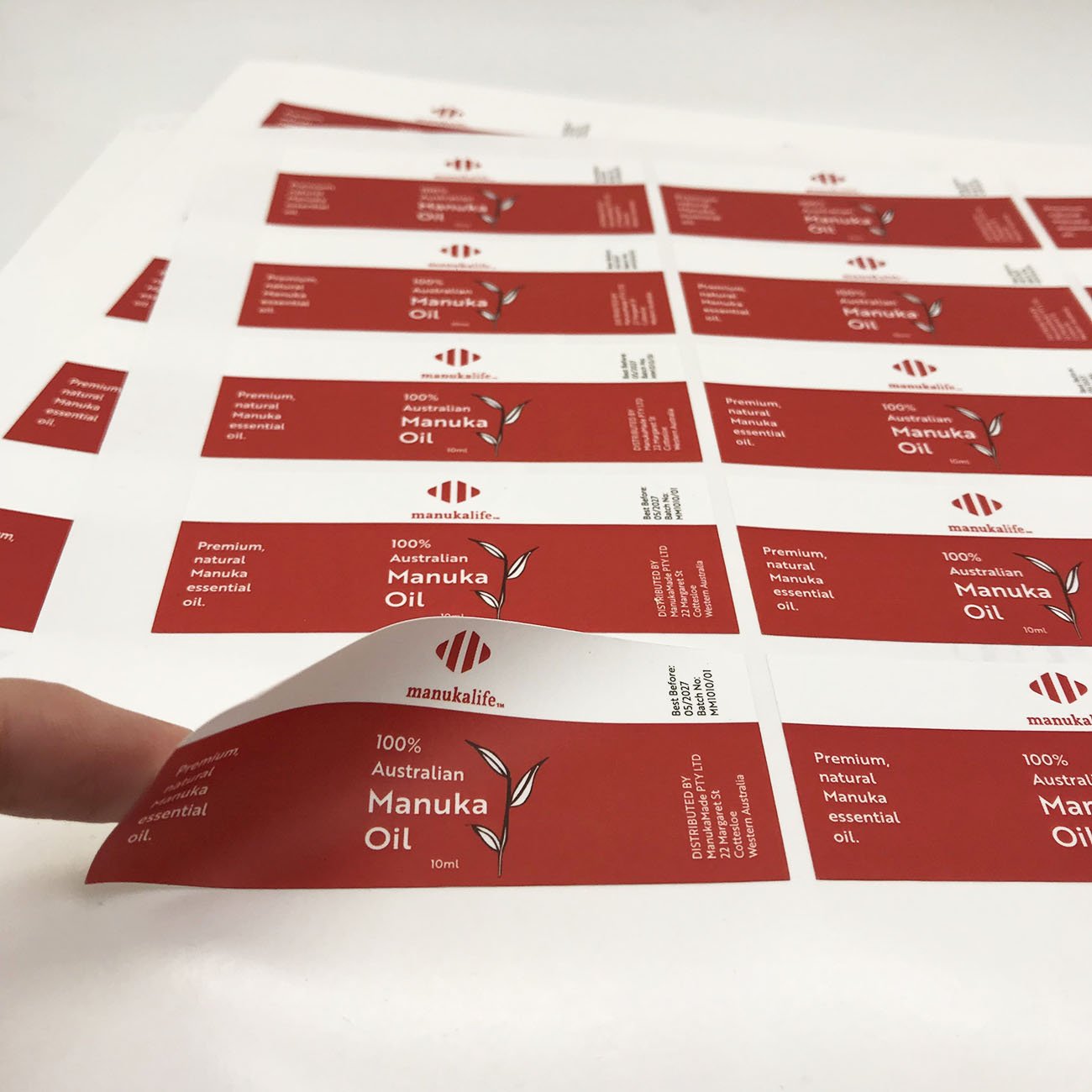 Customized Printing Labels fro Jar Sticker Custom Adhesive Food Labels