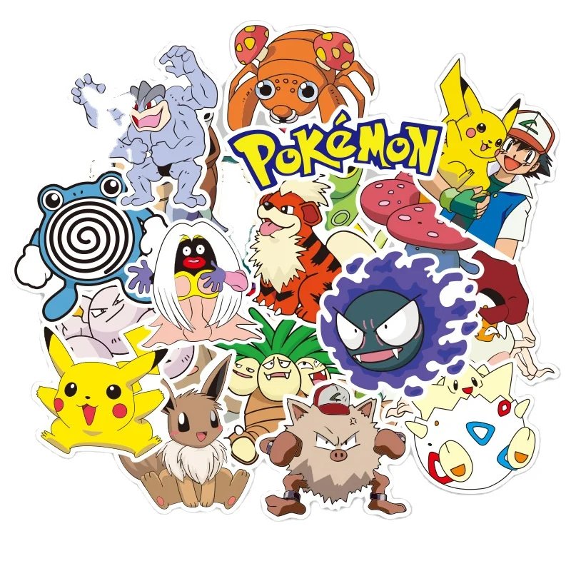 2024 Hot Selling Stickers Cute Cartoon Adhesive PVC Label Sticker Die Cut Sticker For Children