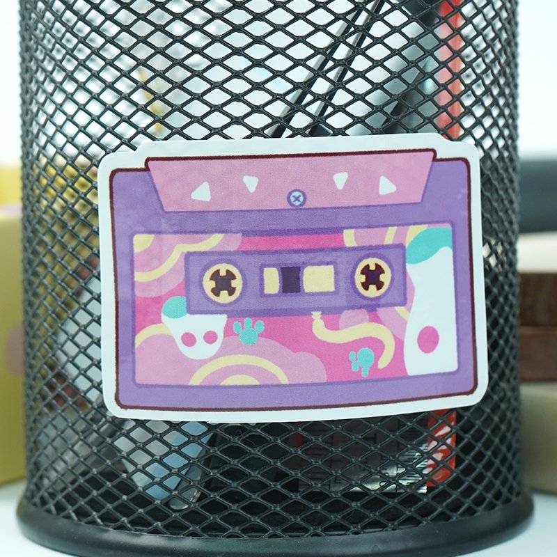 Vograce Customized Cheap Cartoon Anime Die Cut Stickers Printed Adhesive Waterproof Vinyl Reusable Stickers With Any Shape