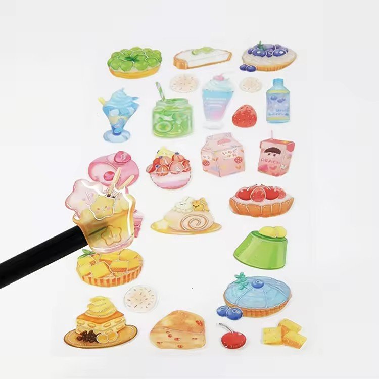 Custom PVC Vinyl Adhesive Soft Flexible Cute Resin 3D Dome Epoxy Sticker