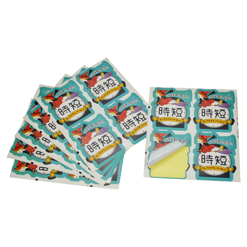 Custom printing printed kiss cut kid anime cute kawaii cartoon sheet pack set decoration stickers