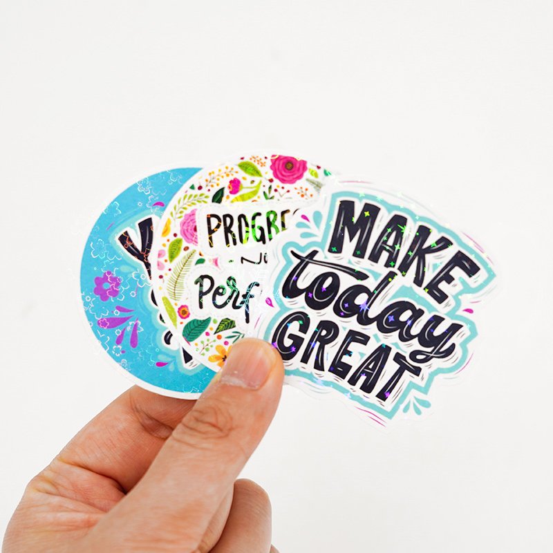 Self Adhesive Paper Labels paper Printing Custom logo label Kiss Cut Sticker Sheet
