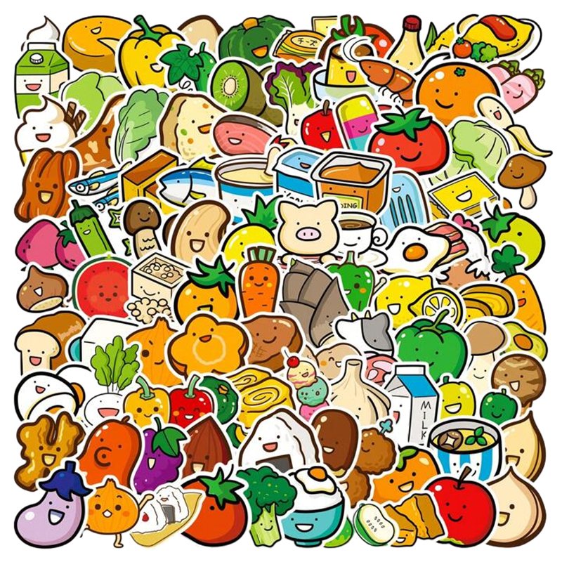 3D Cute Anime Stickers Pvc Waterproof Sun-Proof Stickers