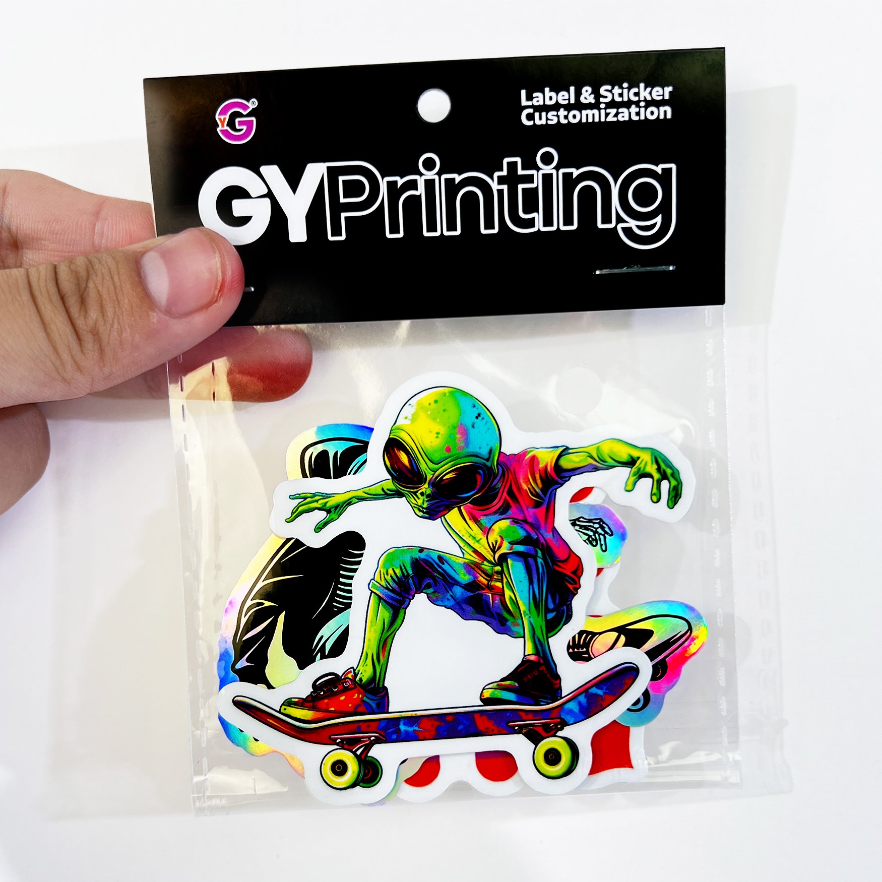 Stickers Custom Die Cut UV Resistant Durable Waterproof PVC Vinyl Self Adhesive Stickers Outdoor